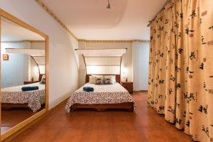 Cama o camas de una habitación en Seaview Faro Arinaga