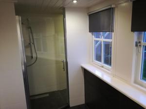 Kylpyhuone majoituspaikassa Vakantiehuis Ganderhoeve