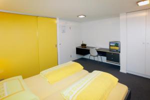 Voodi või voodid majutusasutuse Hotel Krone toas