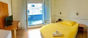 Μια τηλεόραση ή/και κέντρο ψυχαγωγίας στο Hotel Locanda