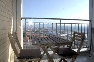 En balkon eller terrasse på Studio Estádio do Dragão