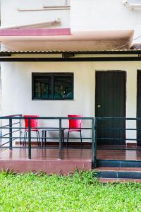 Ein Balkon oder eine Terrasse in der Unterkunft Lazy Frog Guest House
