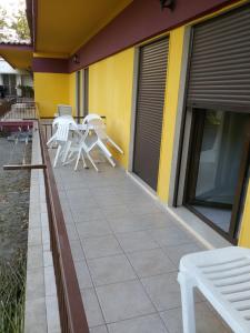 A balcony or terrace at Villa Maria Apartments
