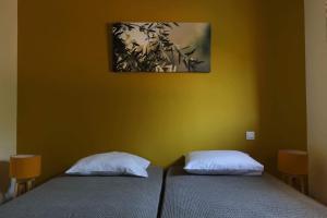 Postel nebo postele na pokoji v ubytování Mini Villa Santa