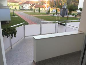 Balkón nebo terasa v ubytování Apartman Jezdić