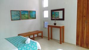TV a/nebo společenská místnost v ubytování Casa Del Aire