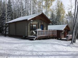 Montana Hill Guest Ranch v zimě