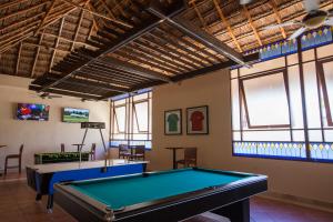 a billiard room with a pool table in it at Allegro Playacar - All Inclusive Resort in Playa del Carmen