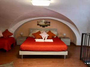 Säng eller sängar i ett rum på Casa Kitea