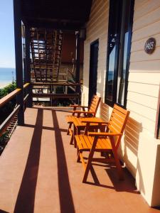 Balkon lub taras w obiekcie Phitharom PP Resort