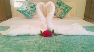 Letto o letti in una camera di Chalets de Palma