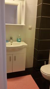 Koupelna v ubytování M&M Apartman 2
