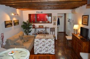 TV a/nebo společenská místnost v ubytování Apartamentos Nuncio Viejo