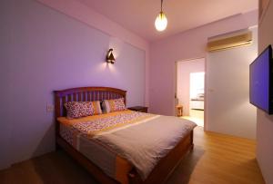 Letto o letti in una camera di Chi Chi B&B