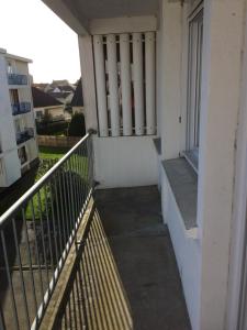 Balkón alebo terasa v ubytovaní Appartement Granville + 5 fotografií
