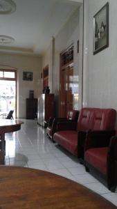 Posezení v ubytování Hotel Paviljoen