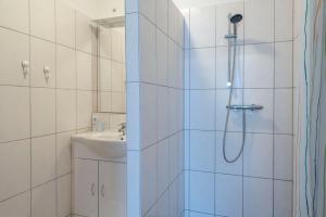 Koupelna v ubytování WN Rooms