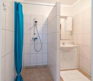 Koupelna v ubytování WN Rooms