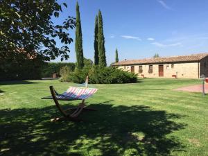 A garden outside Fattoria Borgonuovo