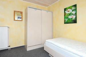 Postel nebo postele na pokoji v ubytování Ferienwohnungen Haus Sternenlicht