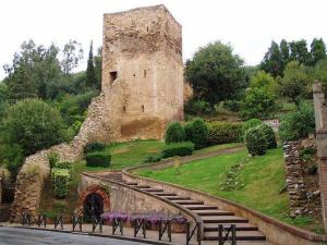 Zahrada ubytování B&B Castello Salvaterra