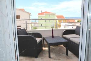 Balkón nebo terasa v ubytování Apartments Viola Superior