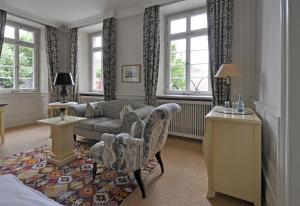 Posezení v ubytování Herrenhaus von Löw