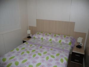 Cama o camas de una habitación en Camping Moraira
