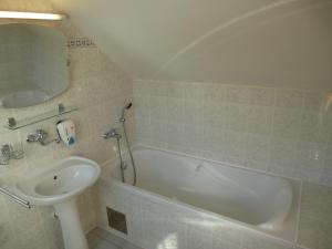 Vannituba majutusasutuses Penzión VODÁR