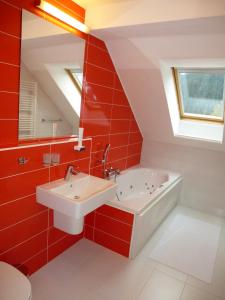 Vannituba majutusasutuses Penzión VODÁR