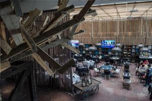 TV a/nebo společenská místnost v ubytování NEhotel Nueva Estancia