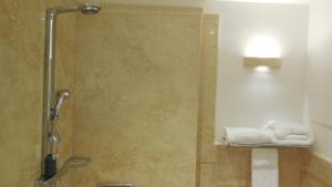 Koupelna v ubytování Hotel Marechiaro