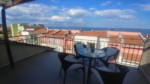 Balkón nebo terasa v ubytování Family Hotel Muses