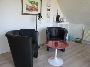 Posezení v ubytování Gästehaus Fichtenwäldche