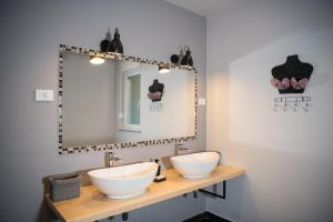 Koupelna v ubytování Apartment Sebalj