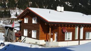 Casa Aurora durante o inverno