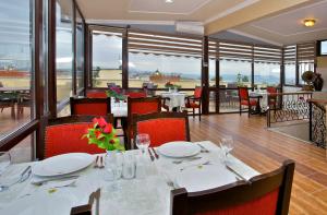 A restaurant or other place to eat at Amber Hotel & Spa