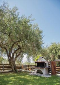 A garden outside Villa Riza