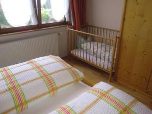 Postel nebo postele na pokoji v ubytování Sohlerhof