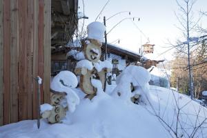 Chalet Alm Planai v zime