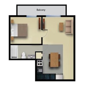 Půdorys ubytování Wasaga Riverdocks Hotel Suites