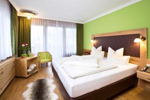 Ένα ή περισσότερα κρεβάτια σε δωμάτιο στο Hotel "Zum Ritter"