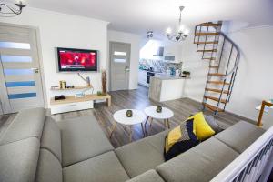 Kuchyňa alebo kuchynka v ubytovaní Apartamenty Kowary