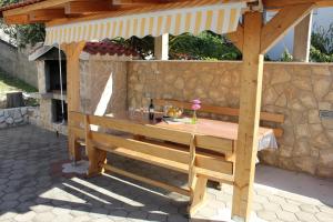 Patio nebo venkovní prostory v ubytování Apartments Roko