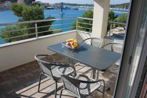 Balkón nebo terasa v ubytování Apartments Roko