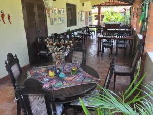 Restaurace v ubytování Hotel Pousada Rancho Fundo