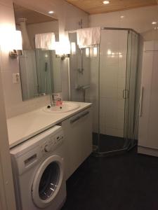 Ванная комната в Ruka Chalets Royal Apartments