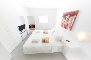 Postel nebo postele na pokoji v ubytování Trieris Villa & Suites