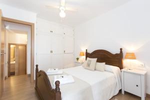 Кровать или кровати в номере Es Castellet de Buñola