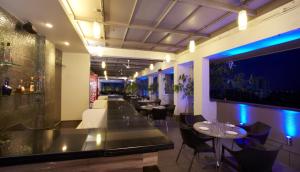 Lounge oder Bar in der Unterkunft BIZZ Tamanna Hotel